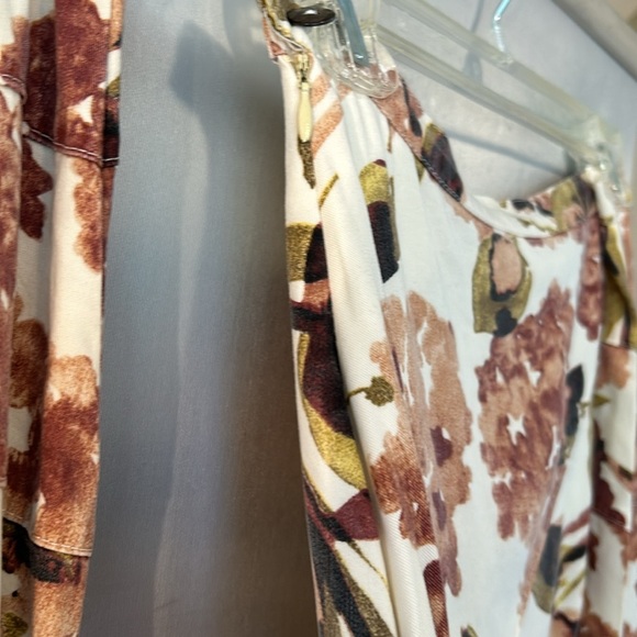 Click long maxi skirts in muted colors and flare side zip and button closure nwt - Picture 7 of 16